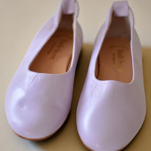 Ruth’s Secret Light Purple Leather Flats | Size 38 | Ballet Style Slip-On - Picture 5 of 9